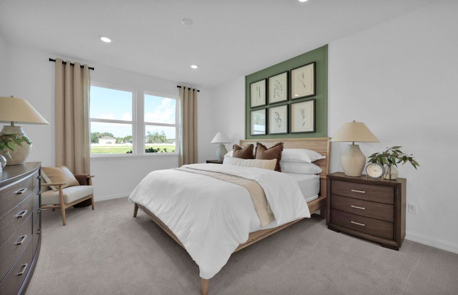 Representative furnished interior of a home built from the Whitestone by Pulte Homes in Joseph Oaks, Jacksonville (Image 11).