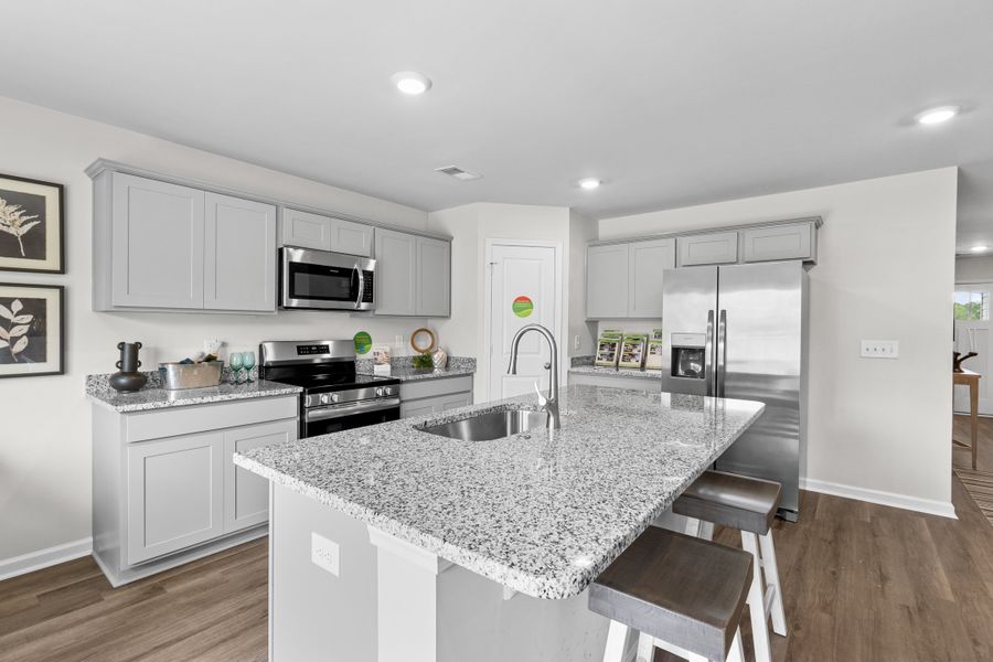 Furnished interior view inside a new home in Sibley Village, Sumter (Image 7).