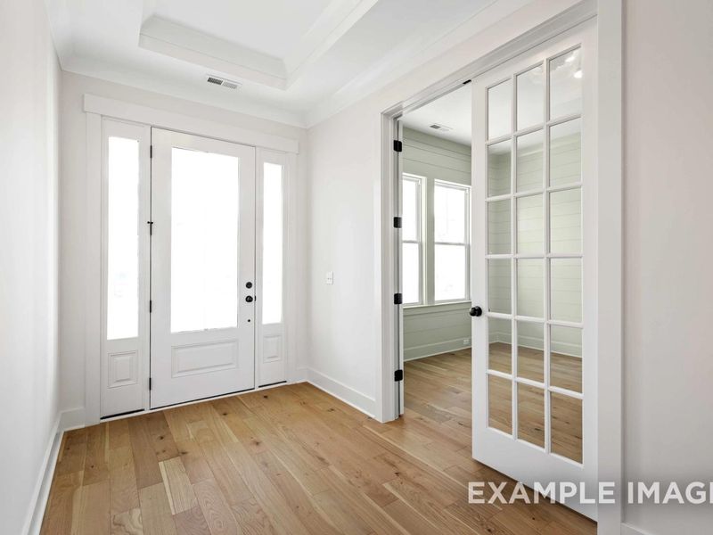 Representative unfurnished interior of a home built from the The Albany A by Davidson Homes LLC in Shelton Square, Murfreesboro (Image 12).