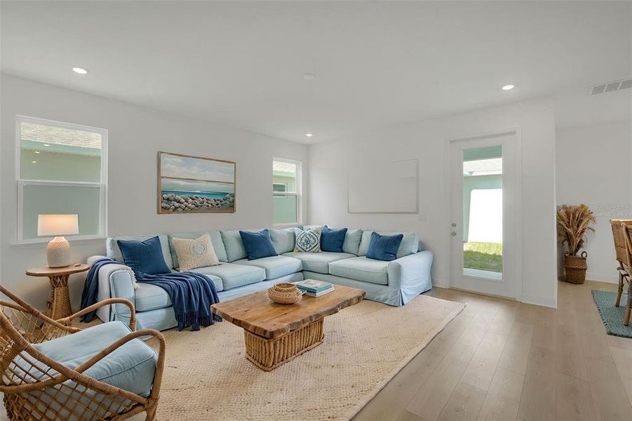 Furnished interior view inside a new home in Crossroads at Kelly Park, Apopka (Image 10).