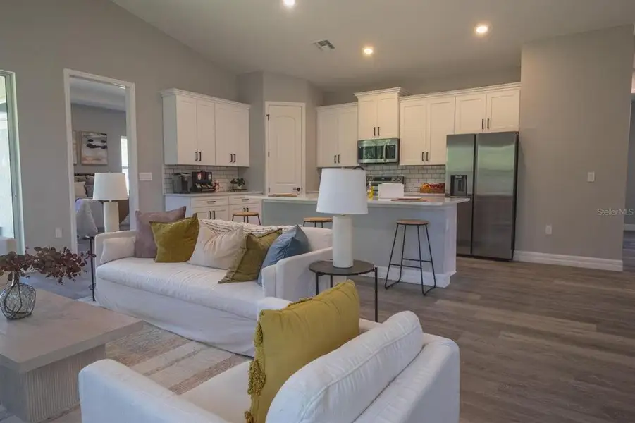 Furnished interior view inside a new home in , Ocala (Image 30).