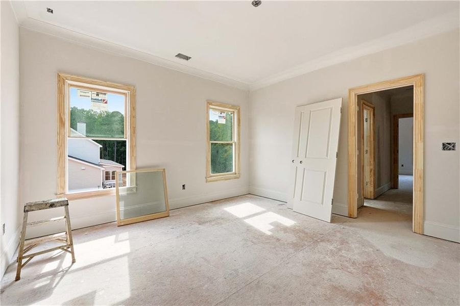 In-progress construction of a new home in , Marietta, GA (Image 18).