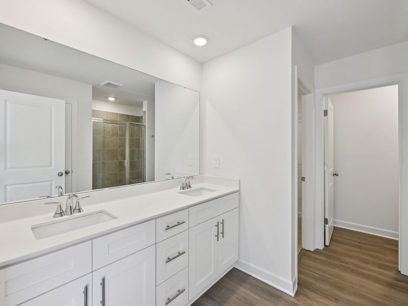 Furnished interior view inside a new home in Buffalo Ridge, Newton (Image 6).