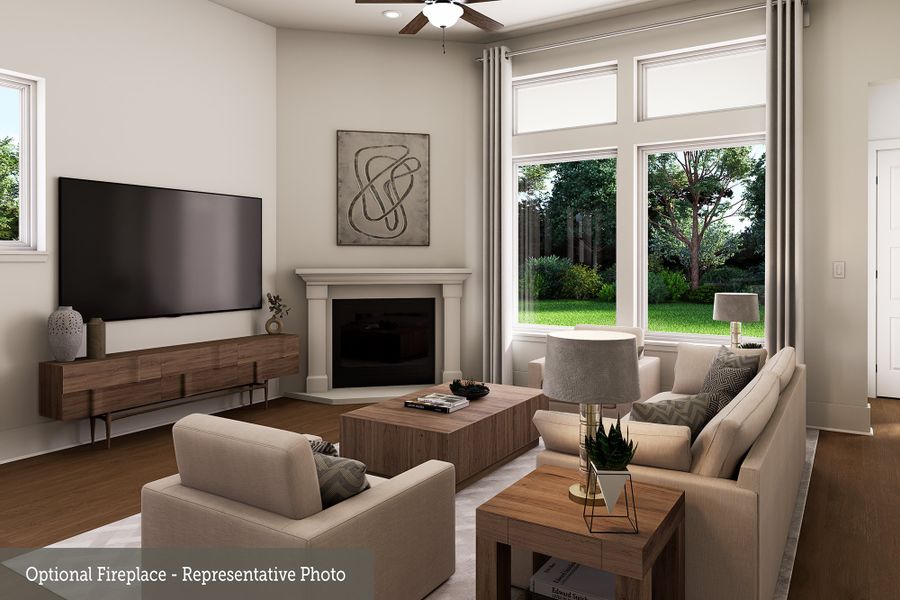 Optional Fireplace Optional Fireplace