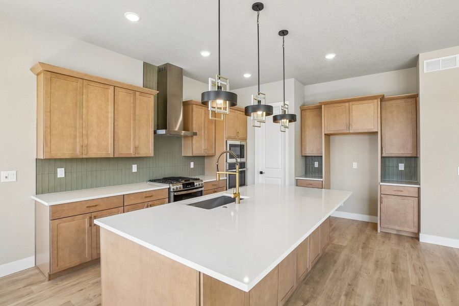 Furnished interior view inside a new home in Jackson Creek North, Monument (Image 8).