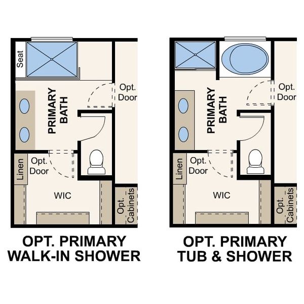 2D floor plan layout of this home in The Vistas Collection at Skyline Village, San Tan Valley, AZ (Image 4).