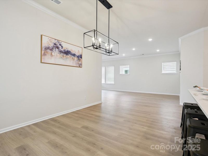 Spacious, unfurnished interior of a new home in Encore at Streamside - Classic Series, Waxhaw (Image 18).