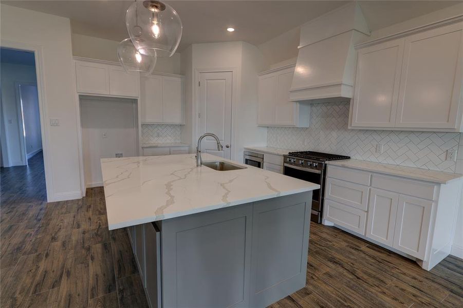 Furnished interior view inside a new home in , Benbrook (Image 3).