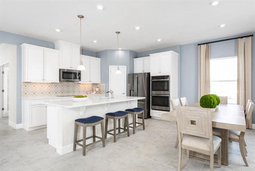 Furnished interior view inside a new home in Cypress Ridge Ranch, Wimauma (Image 2).