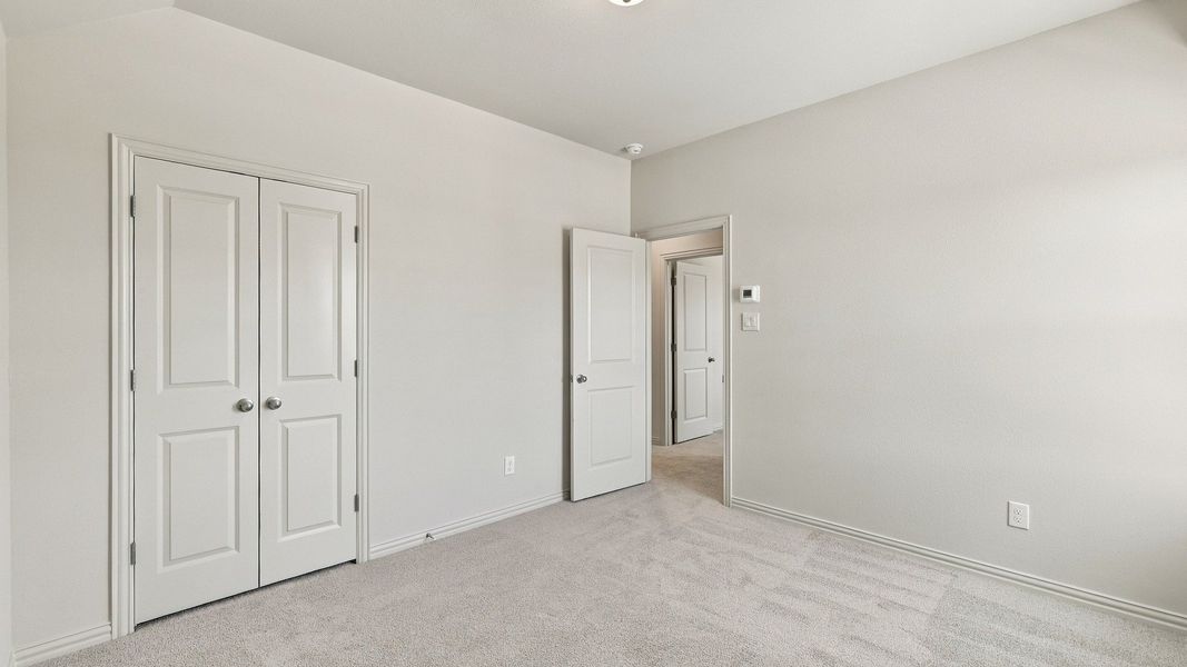 Furnished interior view inside a new home in Westridge Journey, McKinney (Image 17).