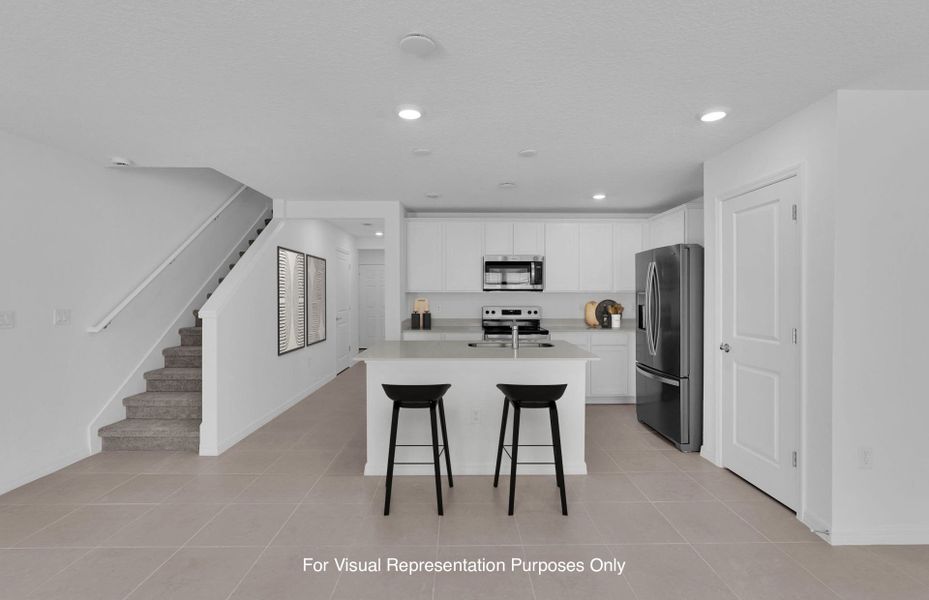 Furnished interior view inside a new home in Normandy Pines, Jacksonville (Image 4).