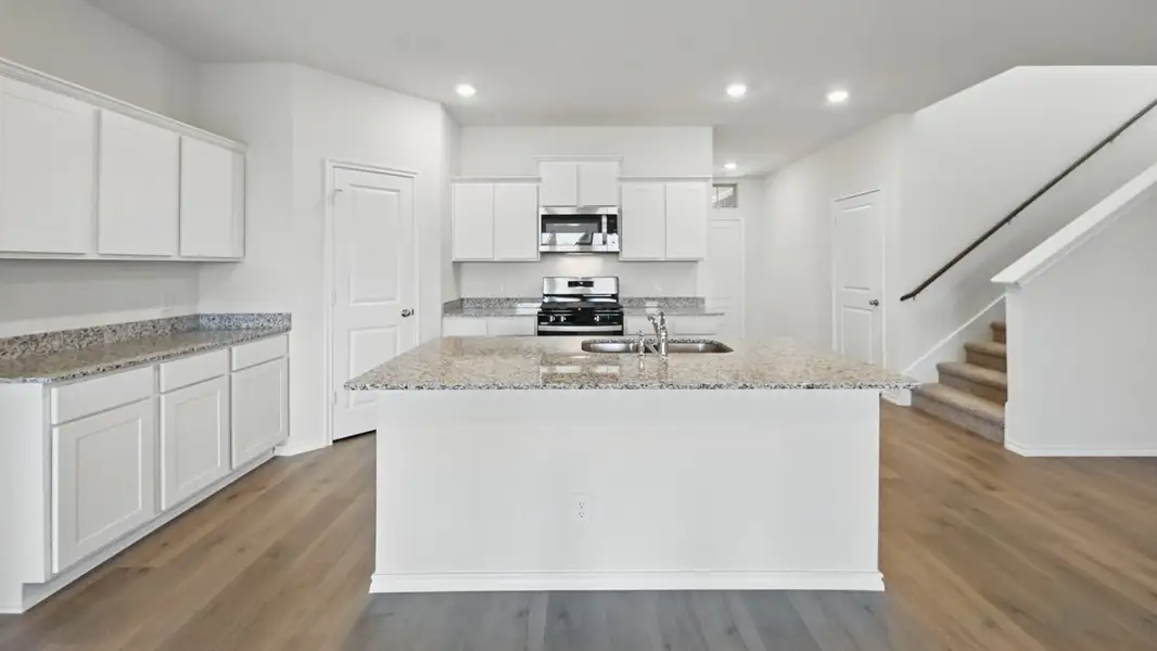 Furnished interior view inside a new home in Frontier Pointe, Princeton (Image 3).
