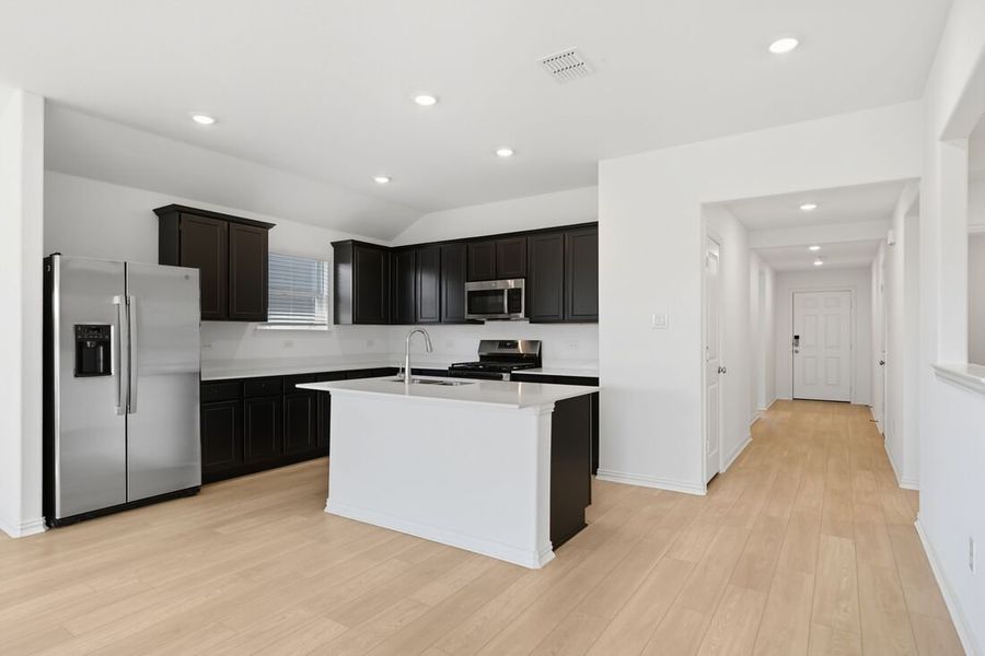 Furnished interior view inside a new home in River Ridge, Crandall (Image 5). Furnished interior view inside a new home in River Ridge, Crandall (Image 5).