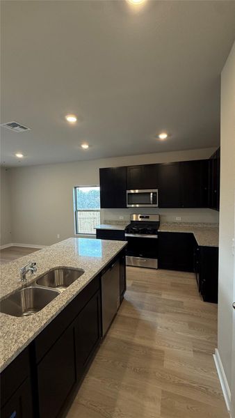 Light & Bright Open Concept Kitchen