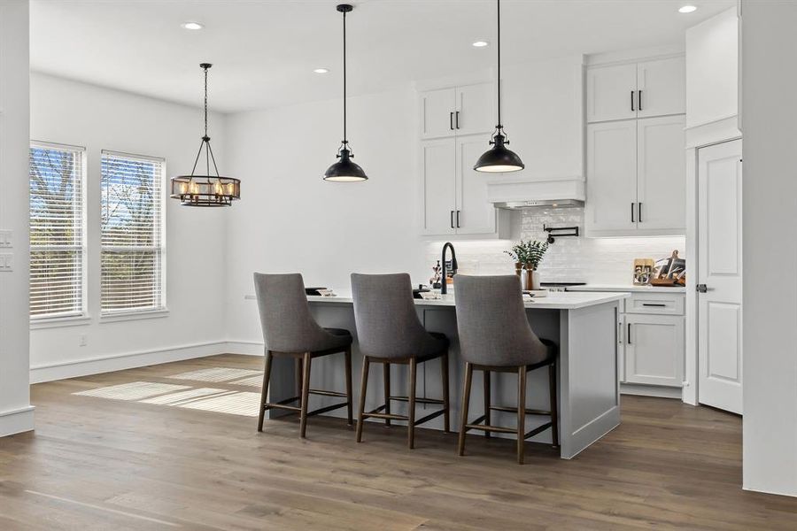 Furnished interior view inside a new home in , Quinlan (Image 10).