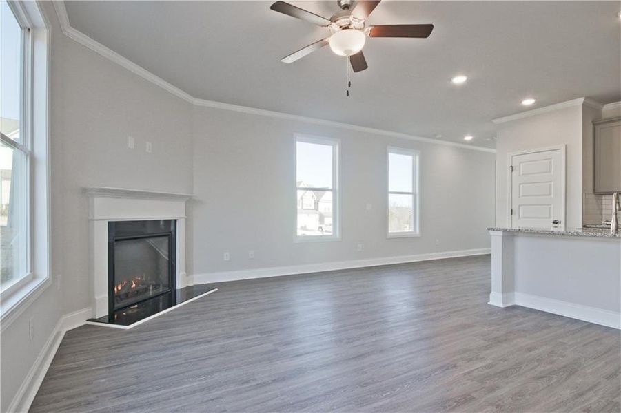 Spacious, unfurnished interior of a new home in Somerset at Riverbrook, Gainesville (Image 26).