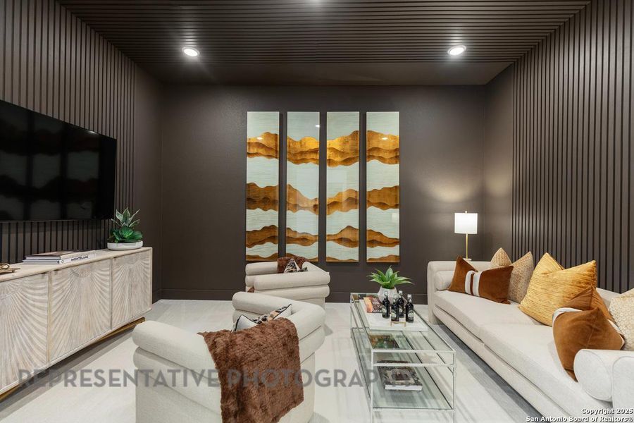 Furnished interior view inside a new home in The Ranches at Creekside, Boerne (Image 23). Furnished interior view inside a new home in The Ranches at Creekside, Boerne (Image 23).