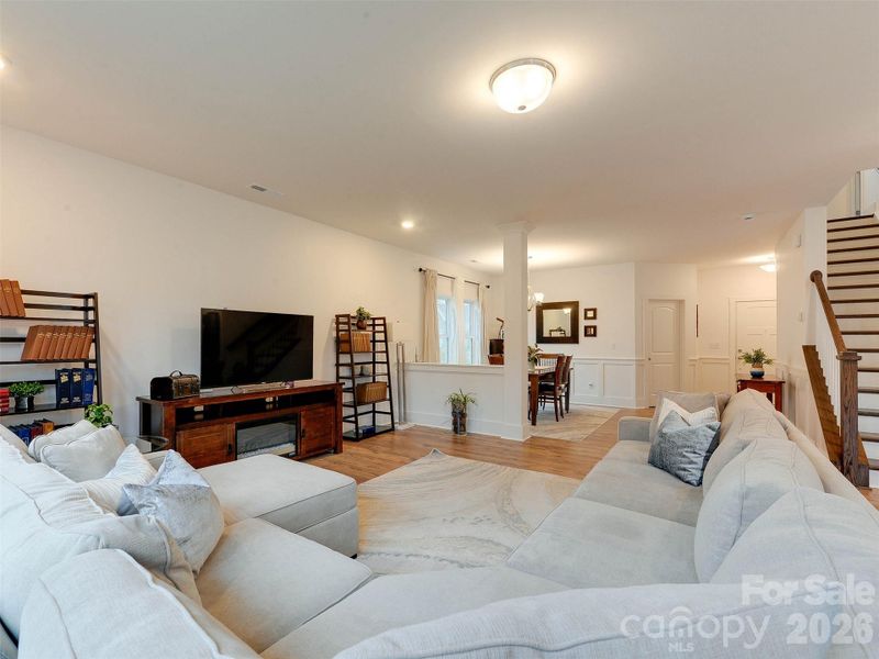 Furnished interior view inside a new home in , York (Image 13).