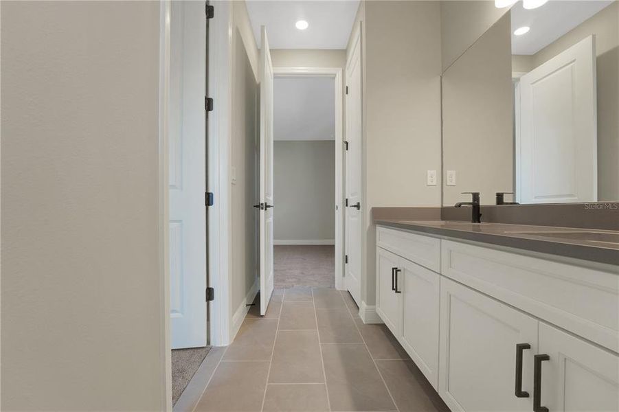 Furnished interior view inside a new home in Palms at Windermere, Windermere (Image 29). Furnished interior view inside a new home in Palms at Windermere, Windermere (Image 29).