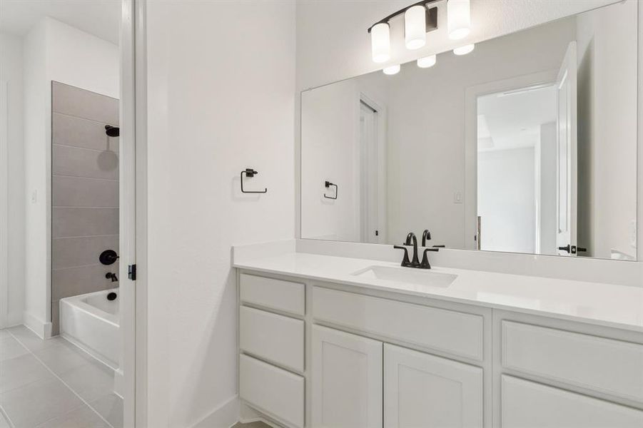 Furnished interior view inside a new home in , Frisco (Image 11).