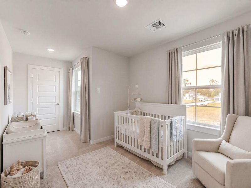 Furnished interior view inside a new home in The Villages at WestPointe, Dayton (Image 17).