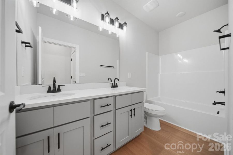 Furnished interior view inside a new home in , Morganton (Image 18).