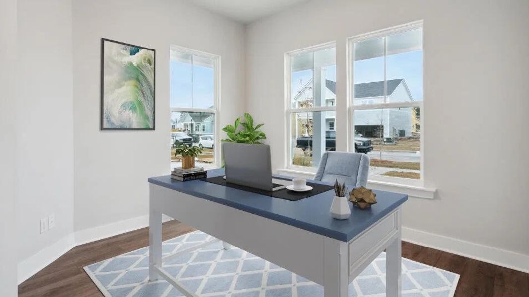 Furnished interior view inside a new home in Carnes Crossroads, Summerville (Image 7).