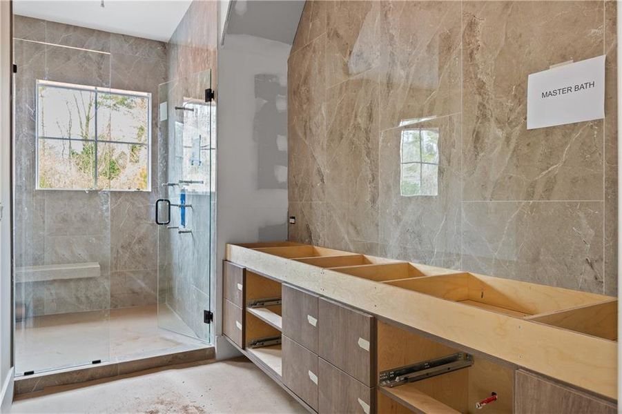 In-progress construction of a new home in , Roswell, GA (Image 13).