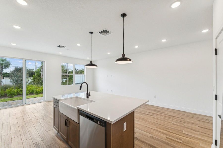 Furnished interior view inside a new home in , Stuart (Image 15).