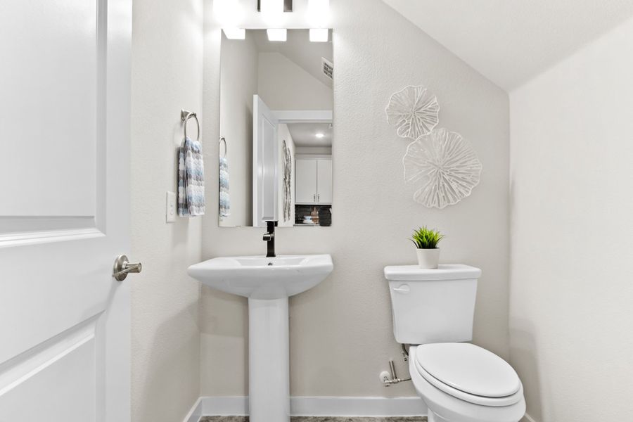 Furnished interior view inside a new home in Wildridge, Oak Point (Image 15).