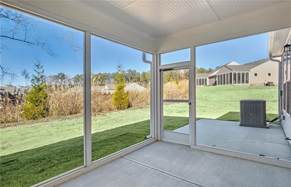 Exterior details and patio area of a home in Del Webb at Lake Oconee, Greensboro (Image 3).