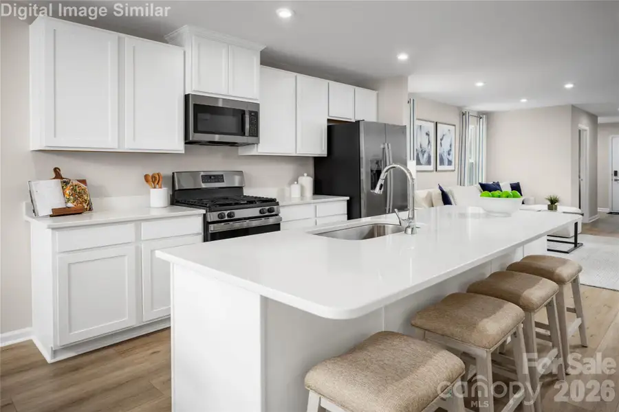 Don't Miss a Beat With this Open Floor plan - It Offers Seamless Flow and Modern Comfort Throughout the Space.