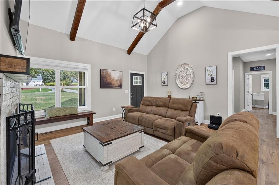 Furnished interior view inside a new home in , Gainesville (Image 9). Furnished interior view inside a new home in , Gainesville (Image 9).