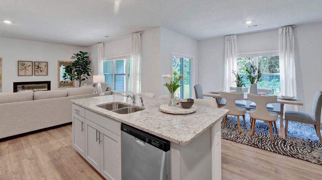 Furnished interior view inside a new home in Riverwood Gardens, Oakland (Image 10). Furnished interior view inside a new home in Riverwood Gardens, Oakland (Image 10).