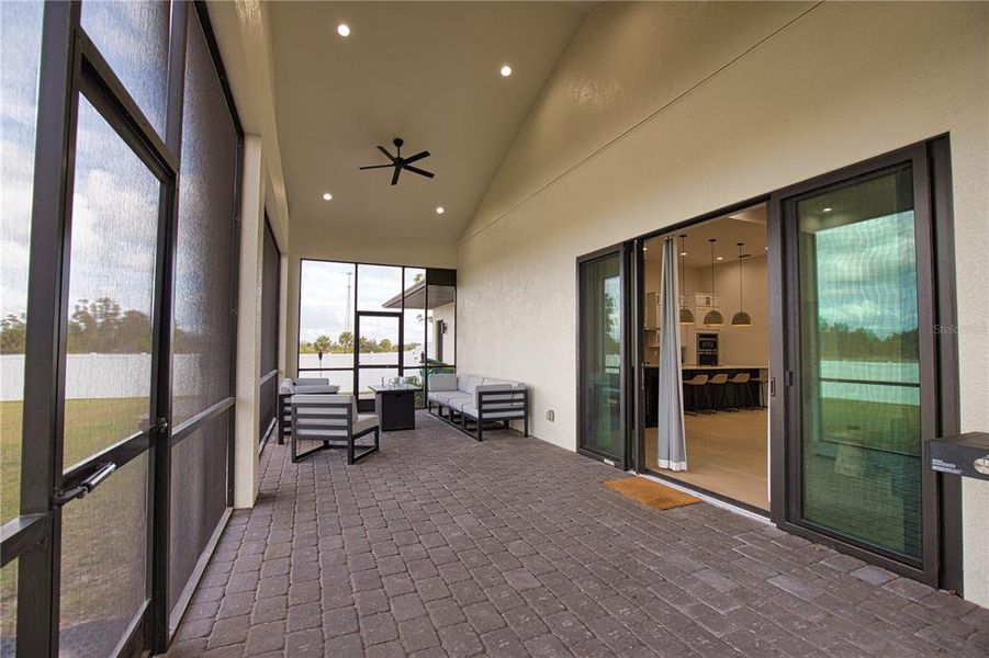Exterior details and patio area of a home in , Placida (Image 26).