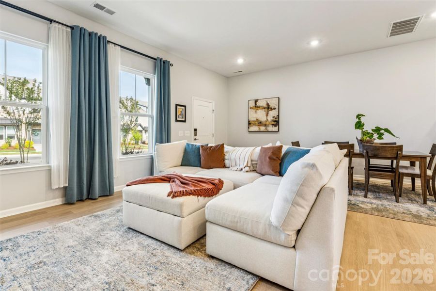 Furnished interior view inside a new home in , Fort Mill (Image 11).