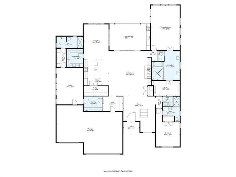 2D floor plan layout of this home in , Dallas, TX (Image 5).