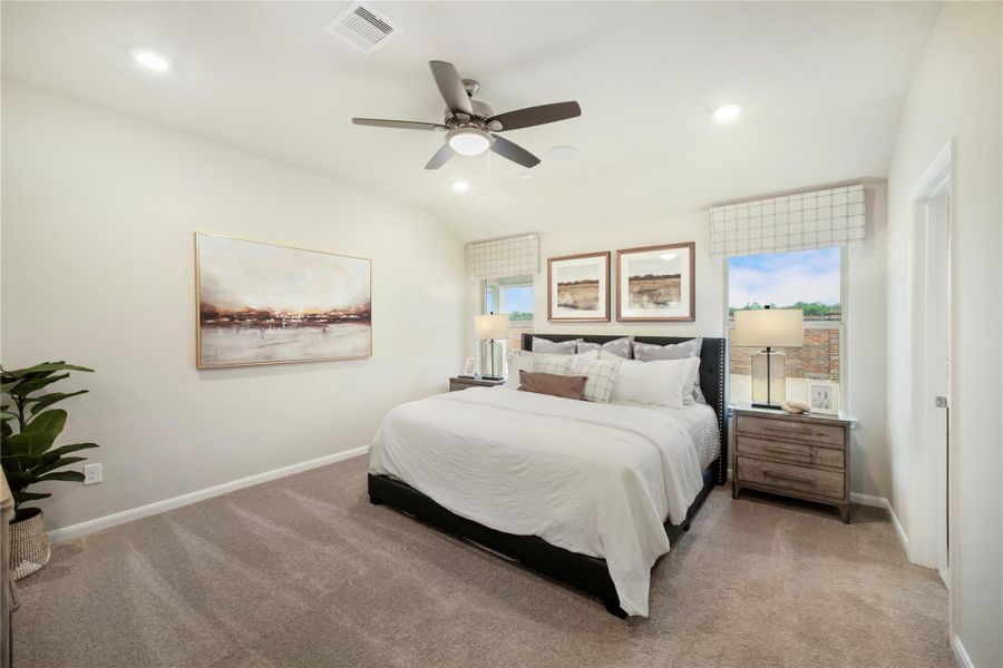 Sample photo of completed home with similar floor plan. As-built color and selections may vary.