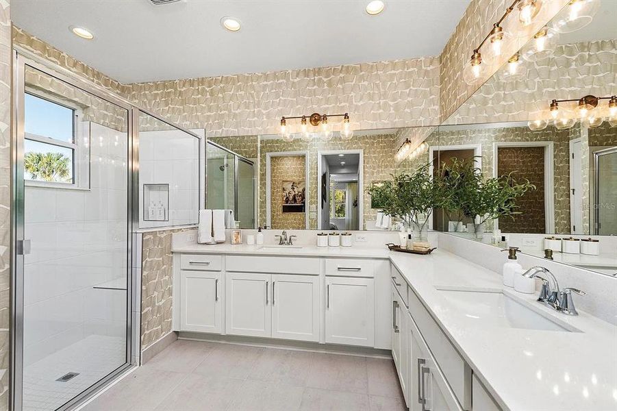 Furnished interior view inside a new home in Valencia Ridge, Wesley Chapel (Image 4).