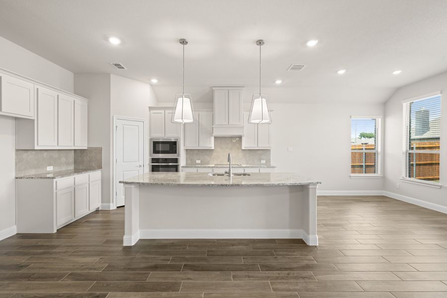Furnished interior view inside a new home in Mockingbird Hills - Signature Series, Joshua (Image 5).