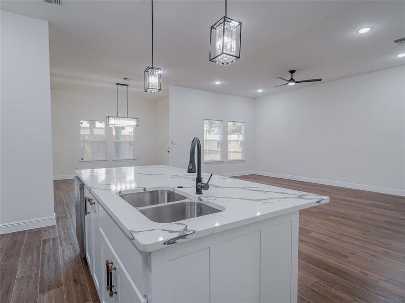 Furnished interior view inside a new home in , Dallas (Image 7). Furnished interior view inside a new home in , Dallas (Image 7).