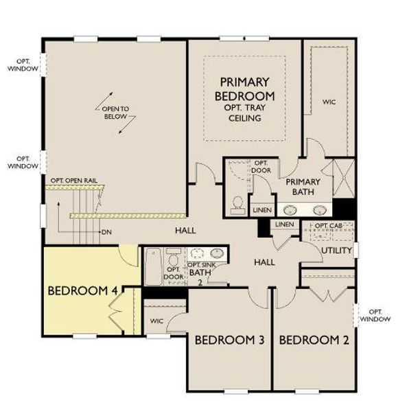2D floor plan layout of this home in , Summerville, SC (Image 4).