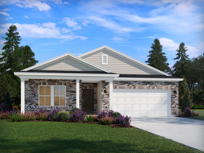 Front exterior of a home in the Mission Hills community, located in La Vergne, TN (Image 14).