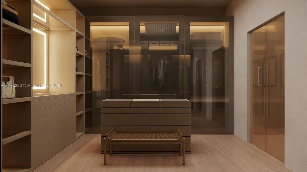 Furnished interior view inside a new home in , Miami (Image 10). Furnished interior view inside a new home in , Miami (Image 10).