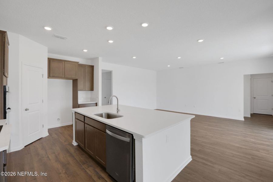 Furnished interior view inside a new home in Amberly, Green Cove Springs (Image 16).