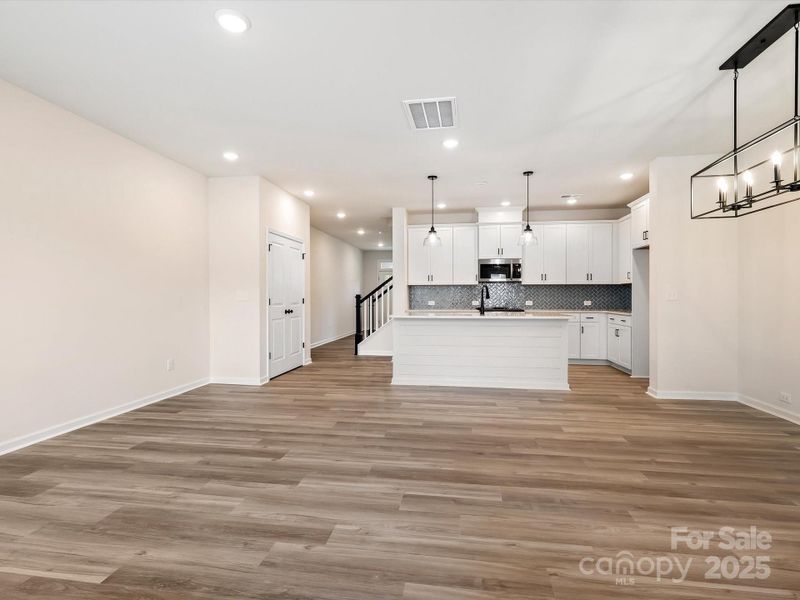 Spacious, unfurnished interior of a new home in North Creek Village - Townhomes, Huntersville (Image 13).