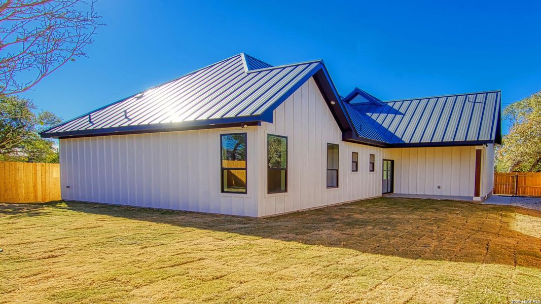 Exterior details and patio area of a home in , Spring Branch (Image 20).