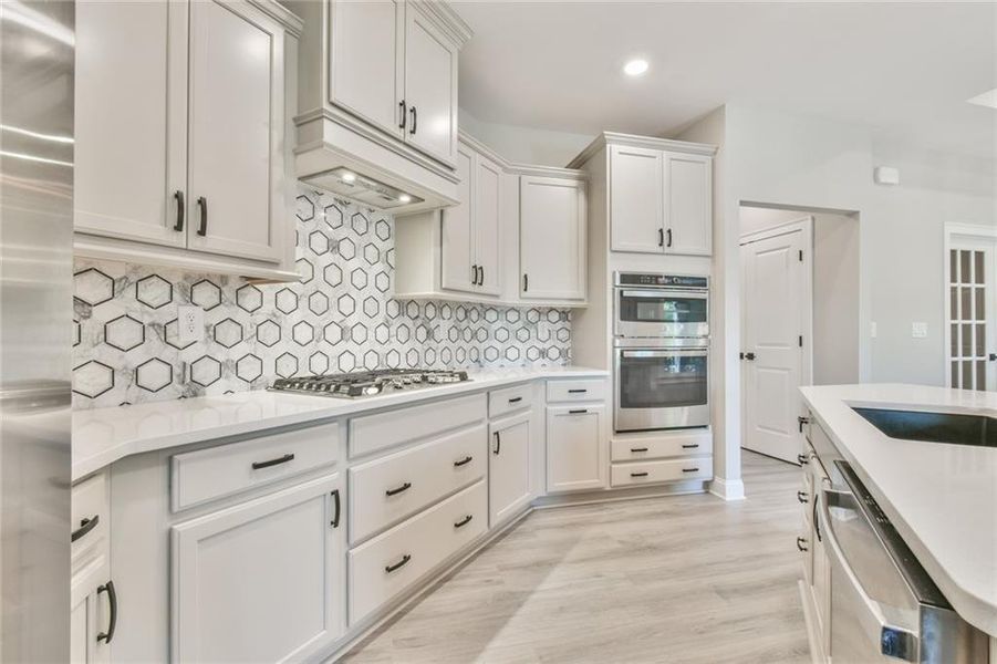 Furnished interior view inside a new home in , Dacula (Image 16).