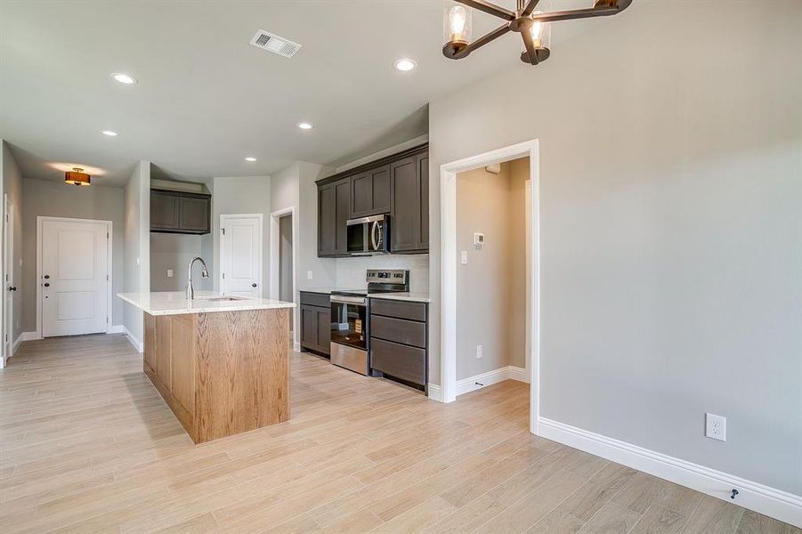 Furnished interior view inside a new home in , Palmer (Image 13).