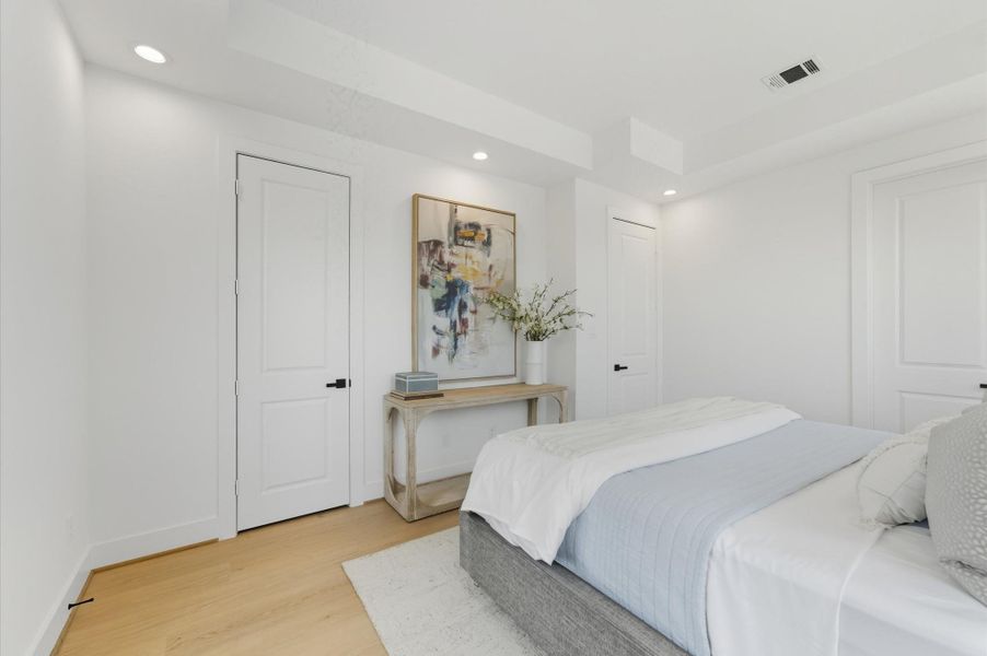 Furnished interior view inside a new home in , Houston (Image 9).